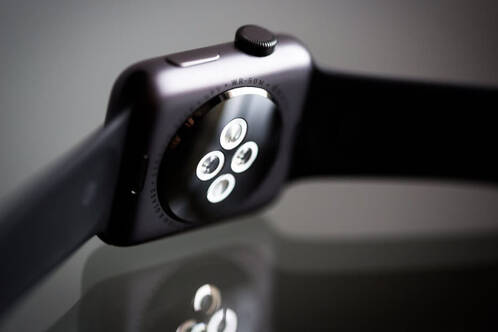 Sensoren an der Unterseite der Apple Watch