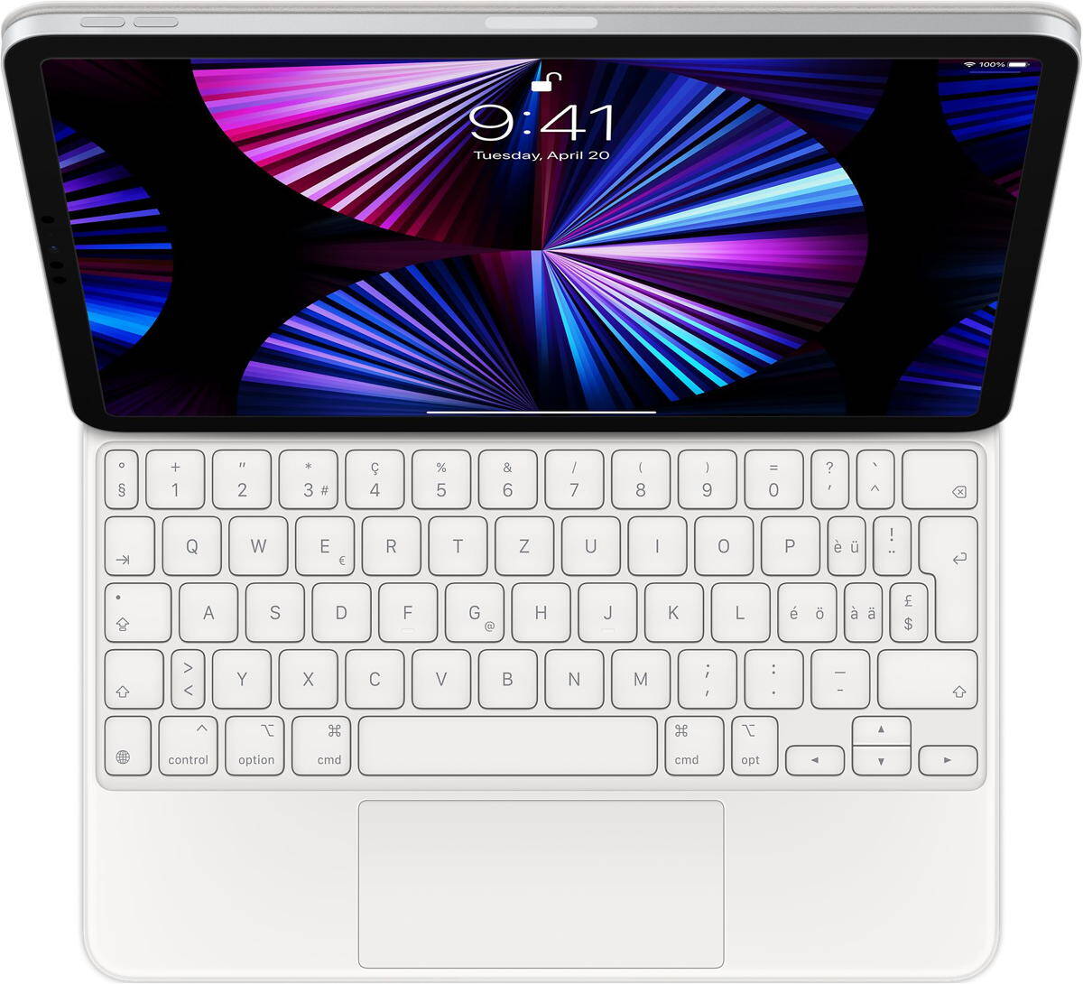 iPad Magic Keyboard White 白 12.9インチiPad Pro（第6世代）用Magic