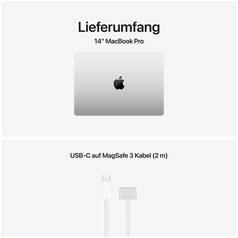 24 GB, 2 TB SSD, M5 10-Core, 10-core GPU, keyboard: Swiss, Silver