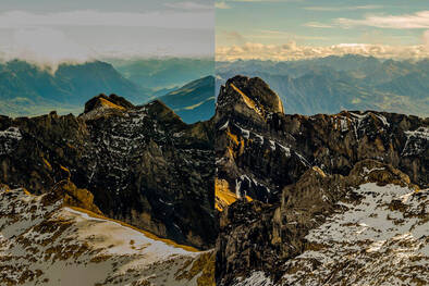 SDR vs HDR Fotografie