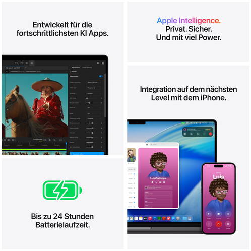 48 GB, 1 TB SSD, M5 Pro 18-Core, 20-core GPU, keyboard: Swiss, Space Black