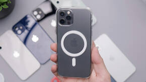 iPhone mit MagSafe Hülle