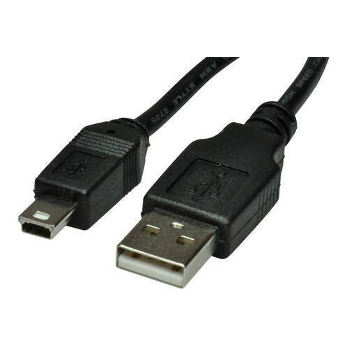 Roline-USB-2-0-Typ-A-auf-USB-2-0-Mini-B-Adapterkabel-0-8-m-Schwarz-02.