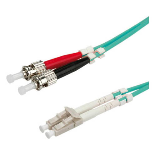Roline-LC-Glasfaser-auf-ST-Glasfaser-Kabel-2-m-Tuerkis-01.