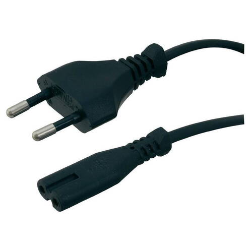 Roline-2-pol-Euro-Netz-230-Volt-auf-2-pol-Kleingeraetebuchse-IEC-C7-Kabel-1-8-01.