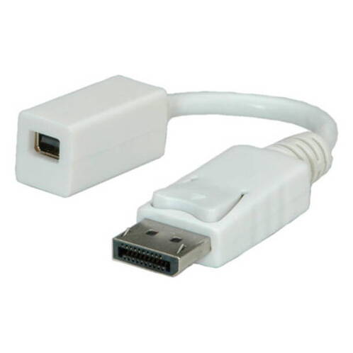 Roline-DisplayPort-auf-mini-DisplayPort-Adapterkabel-Weiss-01.