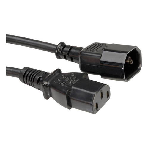 Roline-3-pol-Apparatebuchse-IEC-C13-auf-3-pol-Apparatestecker-IEC-C14-Kabel-0-01.