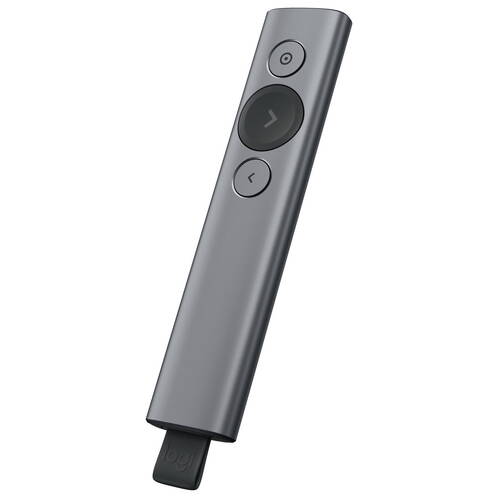 Logitech-Spotlight-Presenter-Fernbedienung-Space-Grau-01. Logitech-Spotlight-Presenter-Fernbedienung-Space-Grau-01.