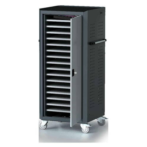 Atesum-Atecart-Rollwagen-fuer-16-MacBook-oder-iPad-feste-Tablare-Schwarz-01.