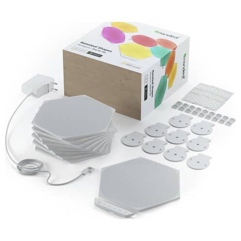 Nanoleaf-Shapes-Hexagon-Starter-Kit-9er-Pack-Beleuchtungspanel-100-lm-Mehrfarbig-01.jpg Nanoleaf-Shapes-Hexagon-Starter-Kit-9er-Pack-Beleuchtungspanel-100-lm-Mehrfarbig-01.jpg