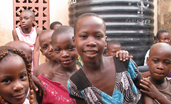 Waisenkinder "Children of Tomorrow" in Namibia
