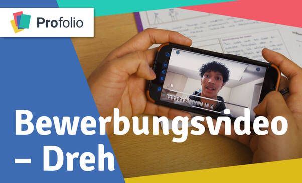 Bewerbungsvideo Dreh: iPhone mit Aufnahme