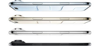 iPhone Air in verschiedenen Farben.