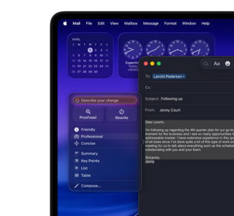 Apple Intelligence dans Mail
