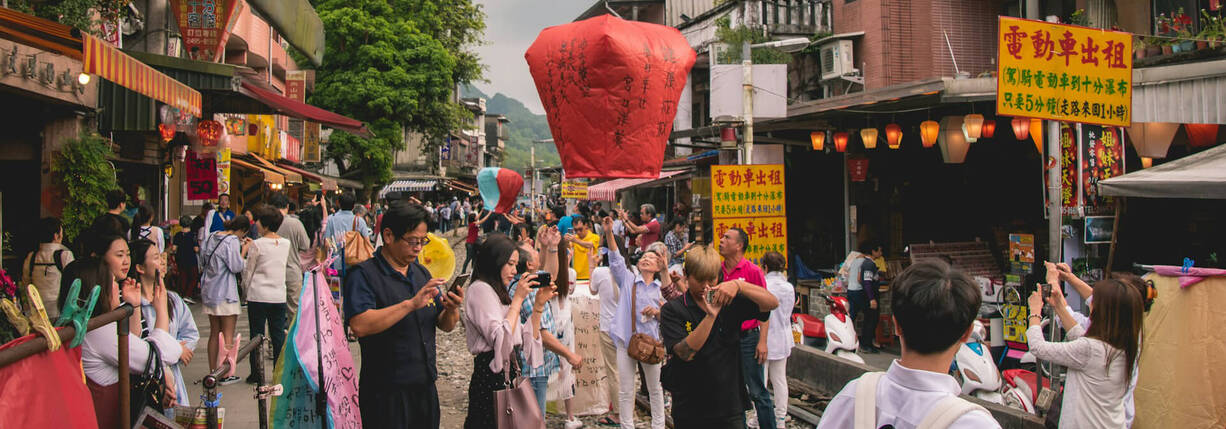 Markt in Asien