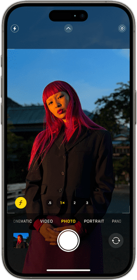 L’iPhone 15 Pro permet de réaliser des portraits nouvelle génération