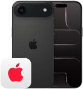 Nebeneinander, iPhone Air, Rückseite, Fusion Kamera-System, 1 Objektiv, Blitz, iPhone Air, Vorderseite, All-Screen Design