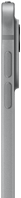 iPad Pro, vue latérale, argent, profil fin, boîtier en aluminium, boutons de réglage du volume et système caméra pro