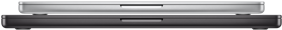 14-inch MacBook Pro, Silver color, closed, 16-inch MacBook Pro, Space Black color, closed