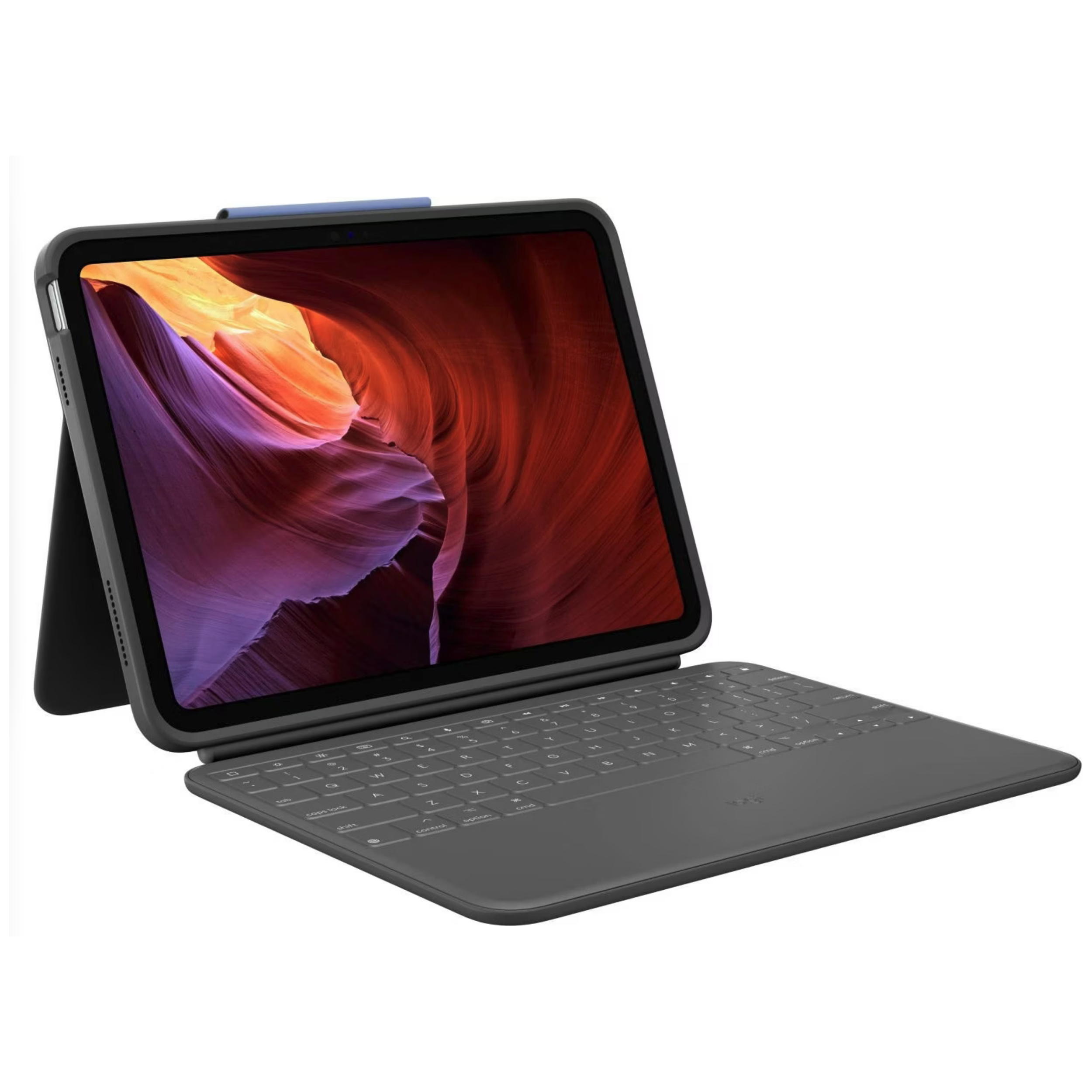 【ラン】Logicool RUGGED FOLIO iK1061GRA Logitech Rugged Folio Tastaturhülle; 920-011202 | DQ-Solutions