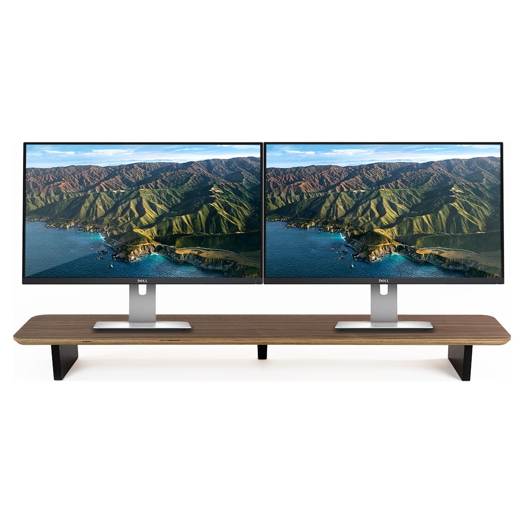 Balolo Cockpit Large Monitor Ständer, Nussbaum; SF-SC-B-L-F | DQ-S