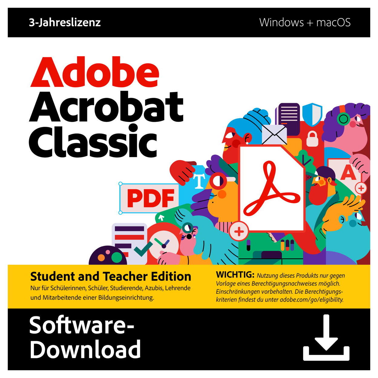 Adobe Systems Acrobat Classic Student & Teacher; 30006877 | DQ-Solu