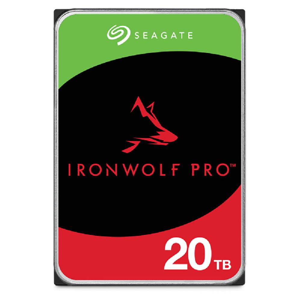 Seagate 20 TB HDD IronWolf Pro 20 TB NAS HDD; ST20000NT001 | DQ-Sol